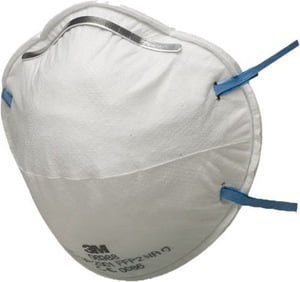 3M 8810 STØVMASKE U/VENTIL FFP2. PK A 20 STK