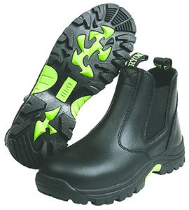 Ryom FRITIDSSTØVLE ALPHA M/SIKKERHET - SORT