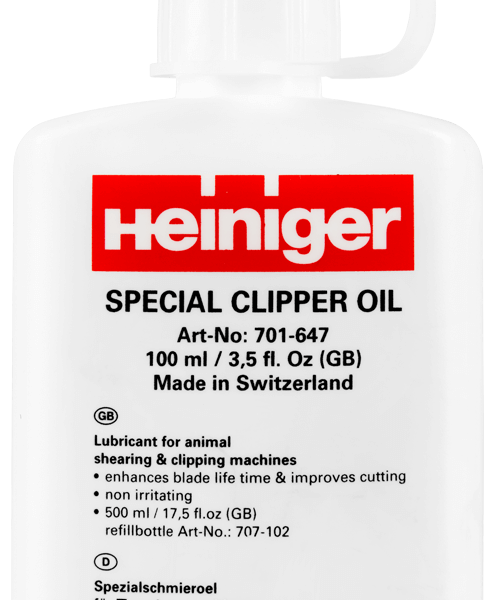 Heiniger Klippemaskin-olje